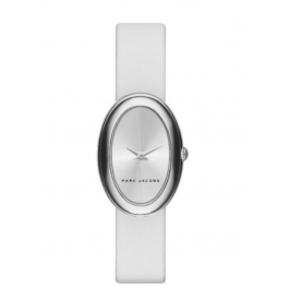 Bracelet de montre Marc by Marc Jacobs MJ1453 Cuir Blanc 12.8mm