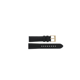 Bracelet de montre Marc by Marc Jacobs MJ1565 Cuir Noir 18mm