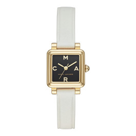 Bracelet de montre Marc by Marc Jacobs MJ1638 Cuir Blanc 10mm
