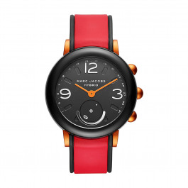 Bracelet de montre Marc by Marc Jacobs MJT1008 Silicone Noir 20mm