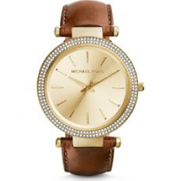 Bracelet de montre Michael Kors MK2363 Cuir Brun 20mm