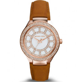 Bracelet de montre Michael Kors MK2421 Cuir Brun 20mm