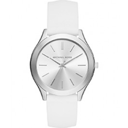 Bracelet de montre Michael Kors MK2508 Silicone Blanc 20mm