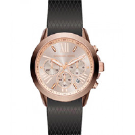 Bracelet de montre Michael Kors MK2557 Silicone Noir 20mm