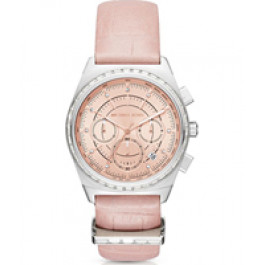 Bracelet de montre Michael Kors MK2615 Cuir Rose 20mm