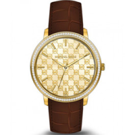 Bracelet de montre Michael Kors MK2632 Cuir Brun 20mm