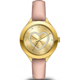 Bracelet de montre Michael Kors MK2644 Cuir Rose 14mm