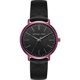 Bracelet de montre Michael Kors MK2646 Cuir Noir 18mm