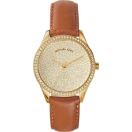 Bracelet de montre Michael Kors MK2648 Cuir Brun 20mm
