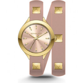 Bracelet de montre Michael Kors MK2681 Cuir Rose 14mm
