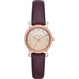 Bracelet de montre Michael Kors MK2685 Cuir Pourpre 14mm
