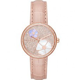 Bracelet de montre Michael Kors MK2718 Cuir Rosé 18mm