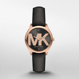 Bracelet de montre Michael Kors MK2860 Cuir Noir 16mm