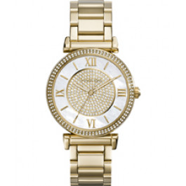 Bracelet de montre Michael Kors MK3332 Acier Plaqué or 18mm