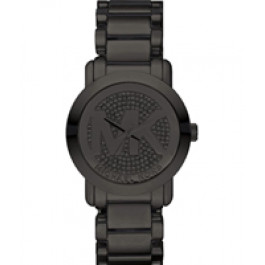 Bracelet de montre Michael Kors MK3542 Acier Noir 20mm