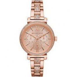Bracelet de montre Michael Kors MK4354 Acier inoxydable Rosé 14mm