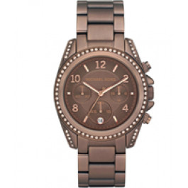 Bracelet de montre Michael Kors MK5493 Acier Brun 20mm