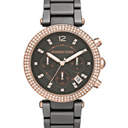Bracelet de montre Michael Kors MK5539 Acier Gris anthracite 20mm