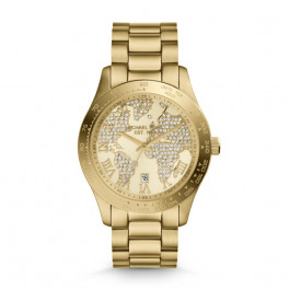Bracelet de montre Michael Kors MK5959 Acier inoxydable Plaqué or