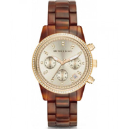 Bracelet de montre Michael Kors MK6346 Acier Brun 18mm