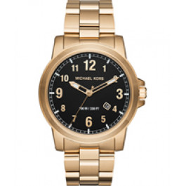 Bracelet de montre Michael Kors MK8555 Acier inoxydable Plaqué or 22mm