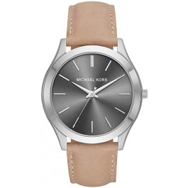 Bracelet de montre Michael Kors MK8619 Cuir Beige 22mm