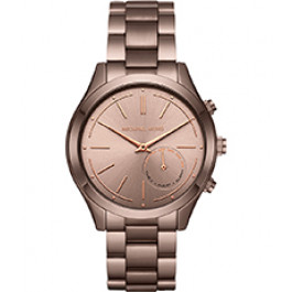 Bracelet de montre Michael Kors MKT4019 Acier Brun foncé 20mm