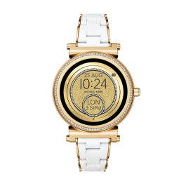 Bracelet de montre Michael Kors MKT5039 Acier Bicolore 18mm