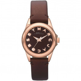 Bracelet de montre Marc by Marc Jacobs MBM1196 Cuir Brun 14mm