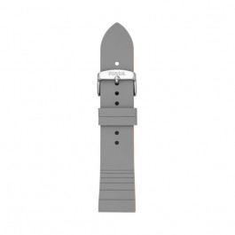 Bracelet de montre Fossil S221350 Silicone Gris 22mm