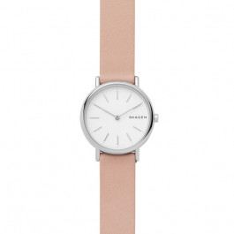 Bracelet de montre Skagen SKW2695 Cuir Rose 14mm
