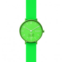 Bracelet de montre Skagen SKW2819	 Silicone Vert 16mm