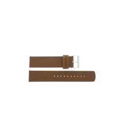 Bracelet de montre Skagen SKW6355 Cuir souple Cognac 20mm