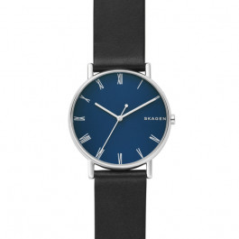 Bracelet de montre Skagen SKW6434 Cuir Noir 20mm