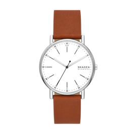Bracelet de montre Skagen SKW6903 Cuir Cognac 20mm