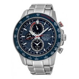 Bracelet de montre Seiko V198-0AA0 / 7T62-0KV0 / SSC355P1 / M0ND111J0 Acier 21mm