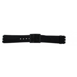 Bracelet de montre Swatch (alt.) SC15.01 Cuir Noir 16mm