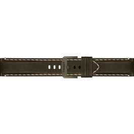 Bracelet de montre Tissot T600047905.T1166173609200B Cuir Brun 22mm