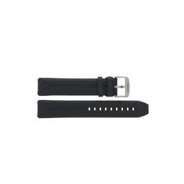 Bracelet de montre Tissot T603045478 / XL Caoutchouc Noir 23mm