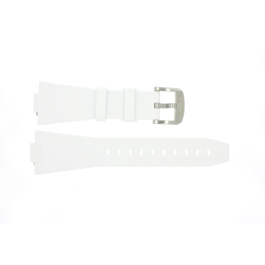 Bracelet de montre Tissot T603048463 Caoutchouc Blanc 12mm