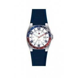 Bracelet de montre Tommy Hilfiger TH1790885 / TH679301524 Caoutchouc Bleu 21mm