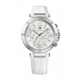 Bracelet de montre Tommy Hilfiger TH-246-3-14-1852S / TH679301837 Cuir Blanc 12mm