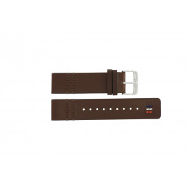 Bracelet de montre Tommy Hilfiger TH-281-1-14-1930 / TH679301887 Cuir Brun 22mm