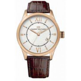 Bracelet de montre Tommy Hilfiger TH-85-1-34-0816 - TH679301079 Cuir Brun 21mm