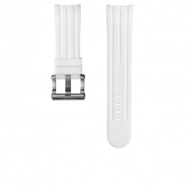 TW Steel bracelet de montre TWB132L / TW132L  Silicone Blanc 22mm