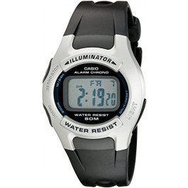 Bracelet de montre Casio W42H-1AV / W43H / 10040373 Plastique Noir 14mm