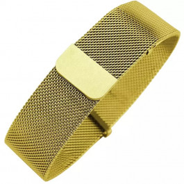 Bracelet de montre Universel WD017G.20 Acier inoxydable Plaqué or 20mm