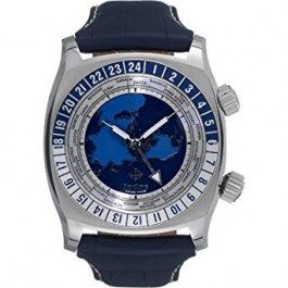 Bracelet de montre Zodiac ZO7000 Cuir Bleu 28mm