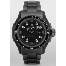 Bracelet de montre Zodiac ZO8600 Acier Noir
