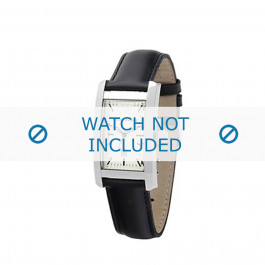 Armani bracelet de montre AR-0103 Cuir Noir 14mm 